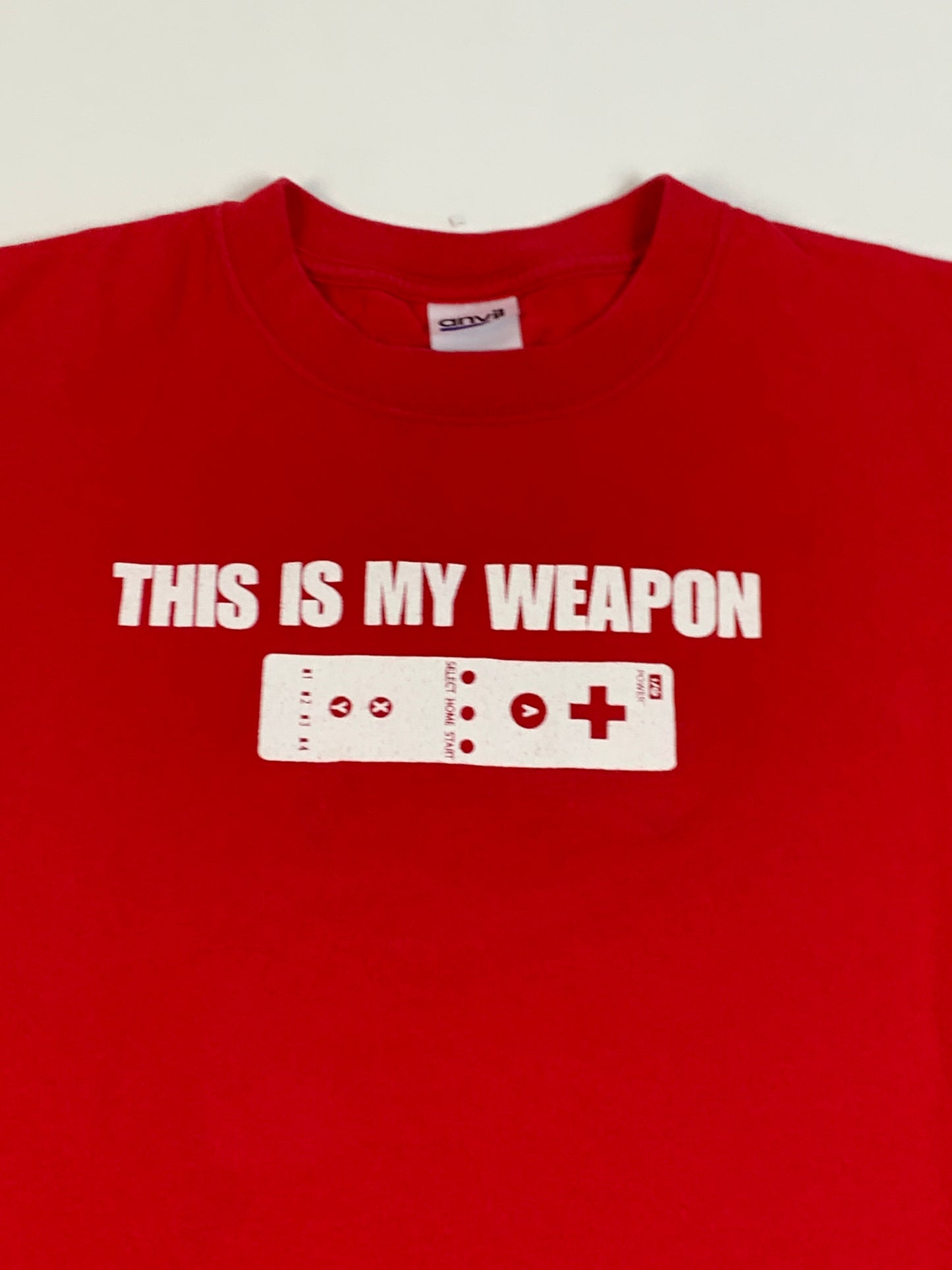 Playera Wii Redsteel This Is My Weapon - M