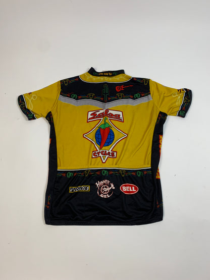 Jersey Cycling Aussie Salsa Racing Cowboy Western Vintage - L