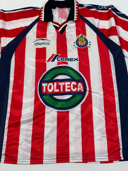 Jersey Chivas Guadalajara Atletica 2000 Vintage - L