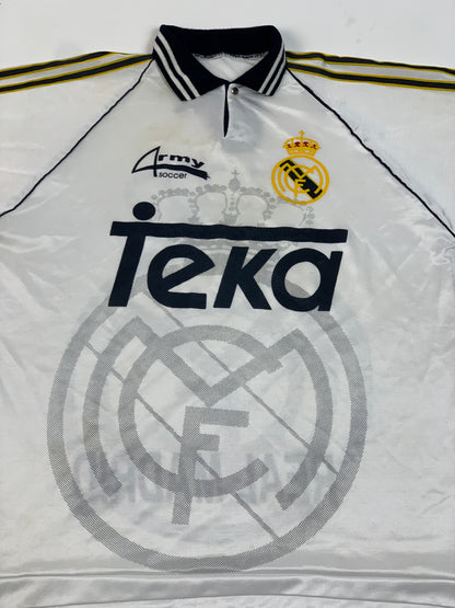 Jersey Real Madrid Army Soccer 1999 Vintage - L