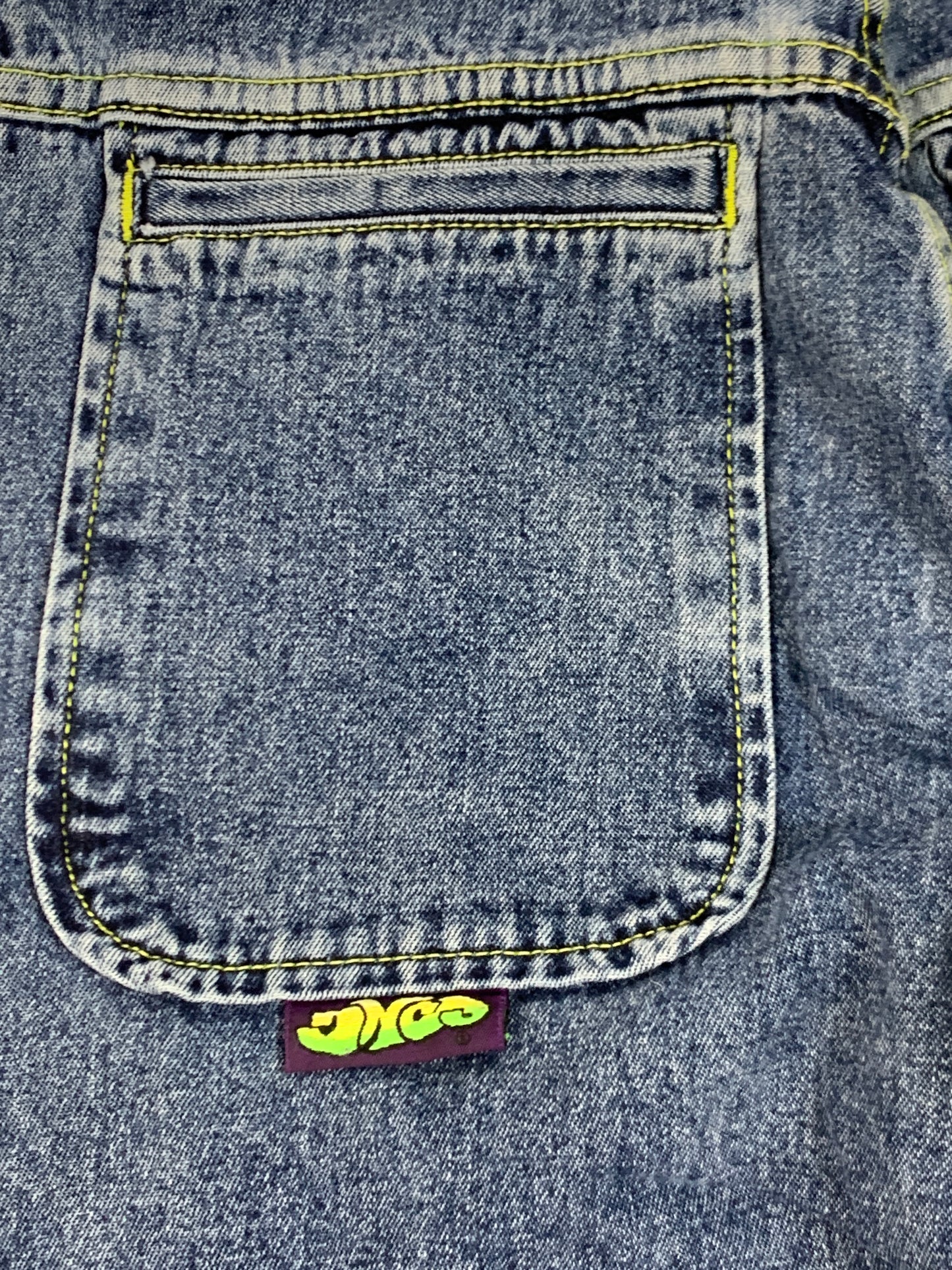 JNCO 20'' Rewind Vintage Baggy Girl Embroidery Wide Jeans - 9