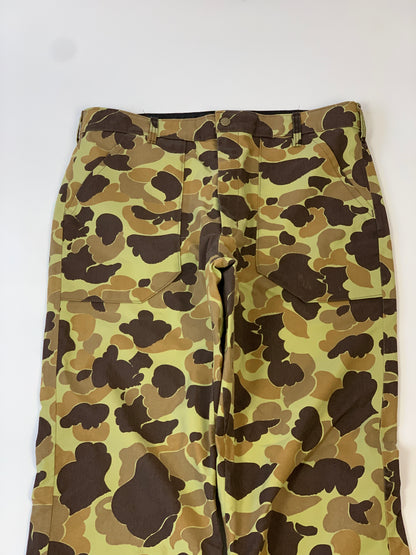 Vintage LL Bean Duck Camo Pants - 33