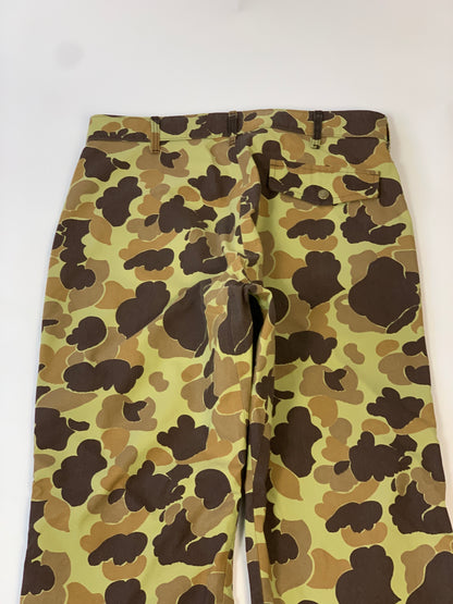 Vintage LL Bean Duck Camo Pants - 33