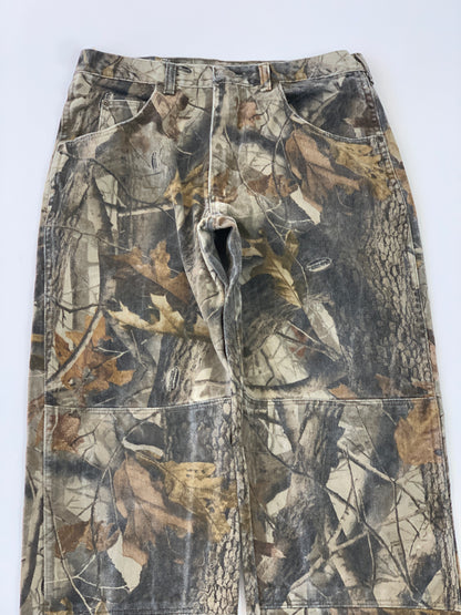 Wrangler Realtree Double Knee Vintage Camo Pants - 32