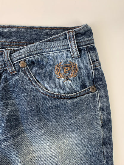 Phat Farm Y2K Embroidery Vintage Jeans - 34