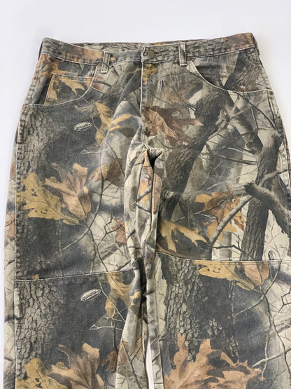 Wrangler Realtree Double Knee Vintage Camo Pants - 36 x 30