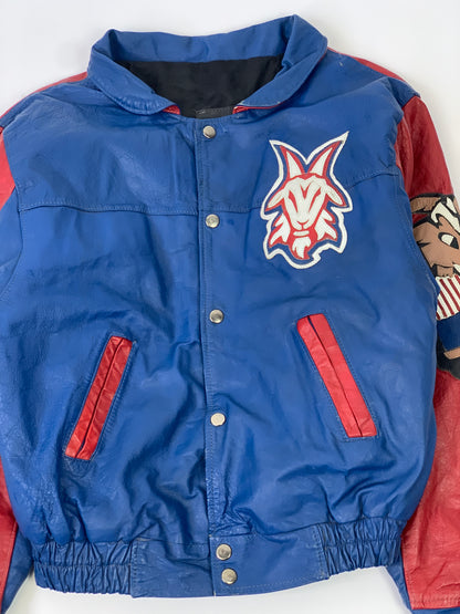 Chivas All Over Vintage Leather Jacket - M