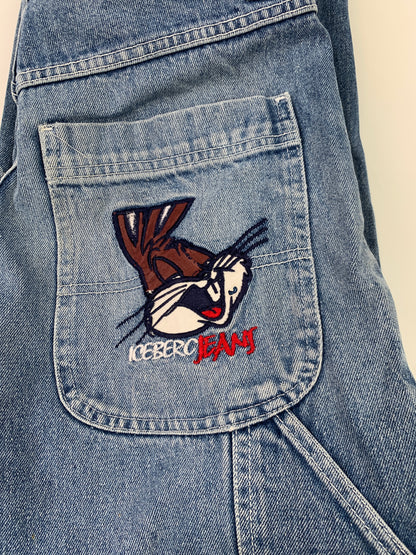 Iceberg Bugs Bunny Carpenter Vintage Jeans - 30