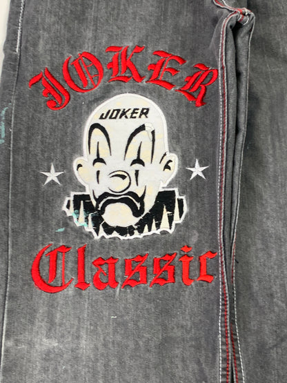 Joker Classic Embroidery Vintage Jeans - 32