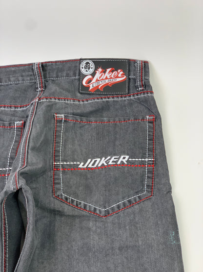 Joker Classic Embroidery Vintage Jeans - 32