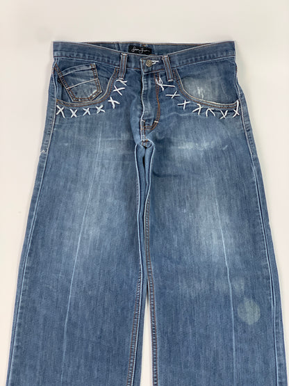 Sean John Y2K Embroidery Vintage Jeans - 32