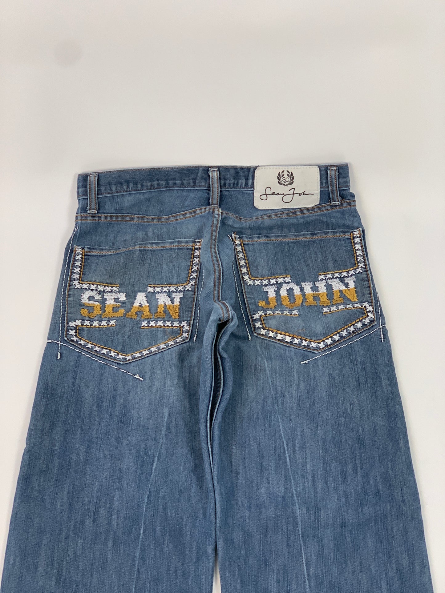 Sean John Y2K Embroidery Vintage Jeans - 32