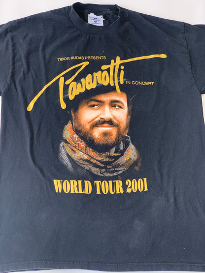 Pavarotti in Concert 2001 Vintage T-Shirt - M