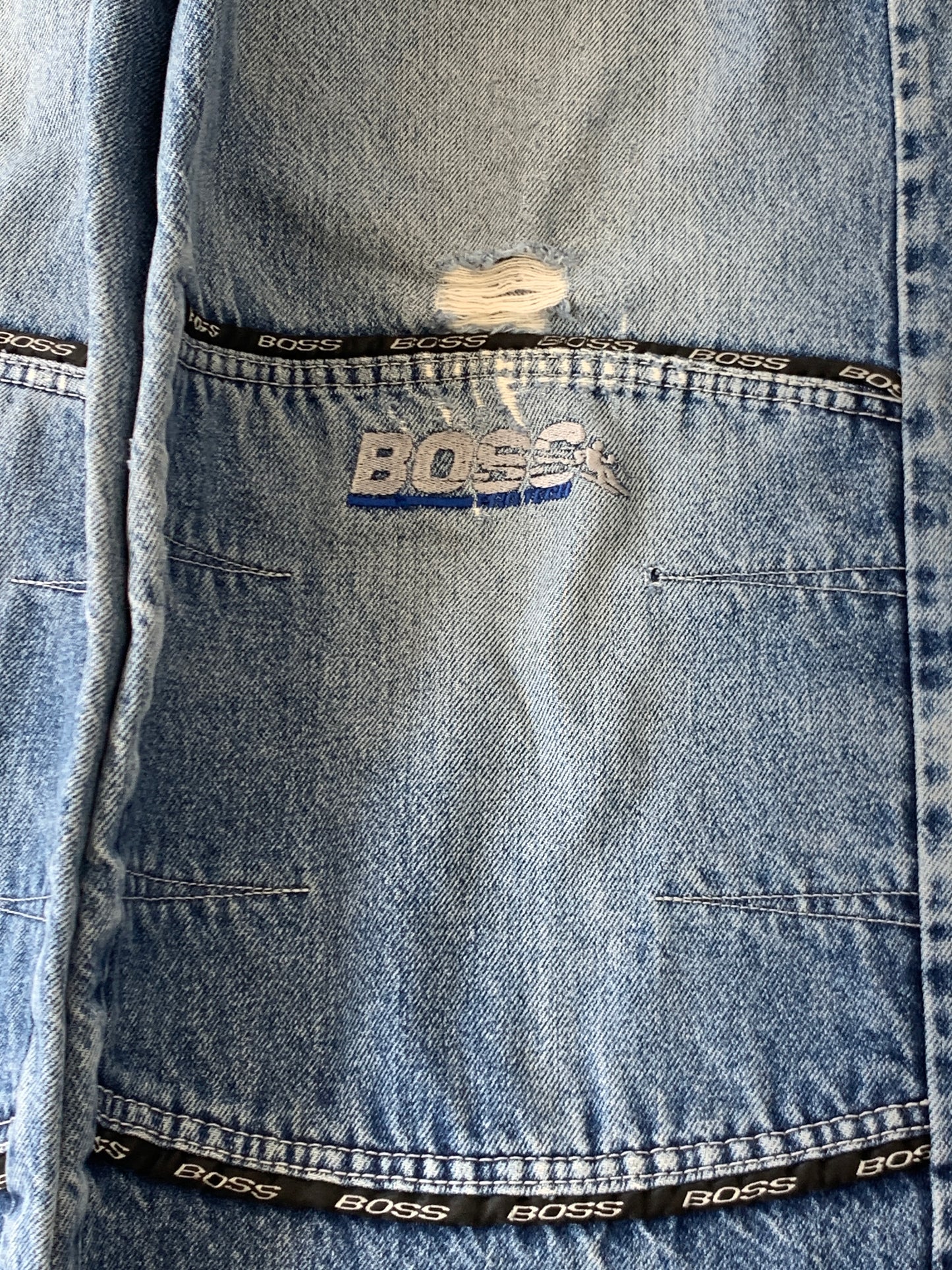 BOSS Vintage Baggy Double Knee Jeans - 30 x 32
