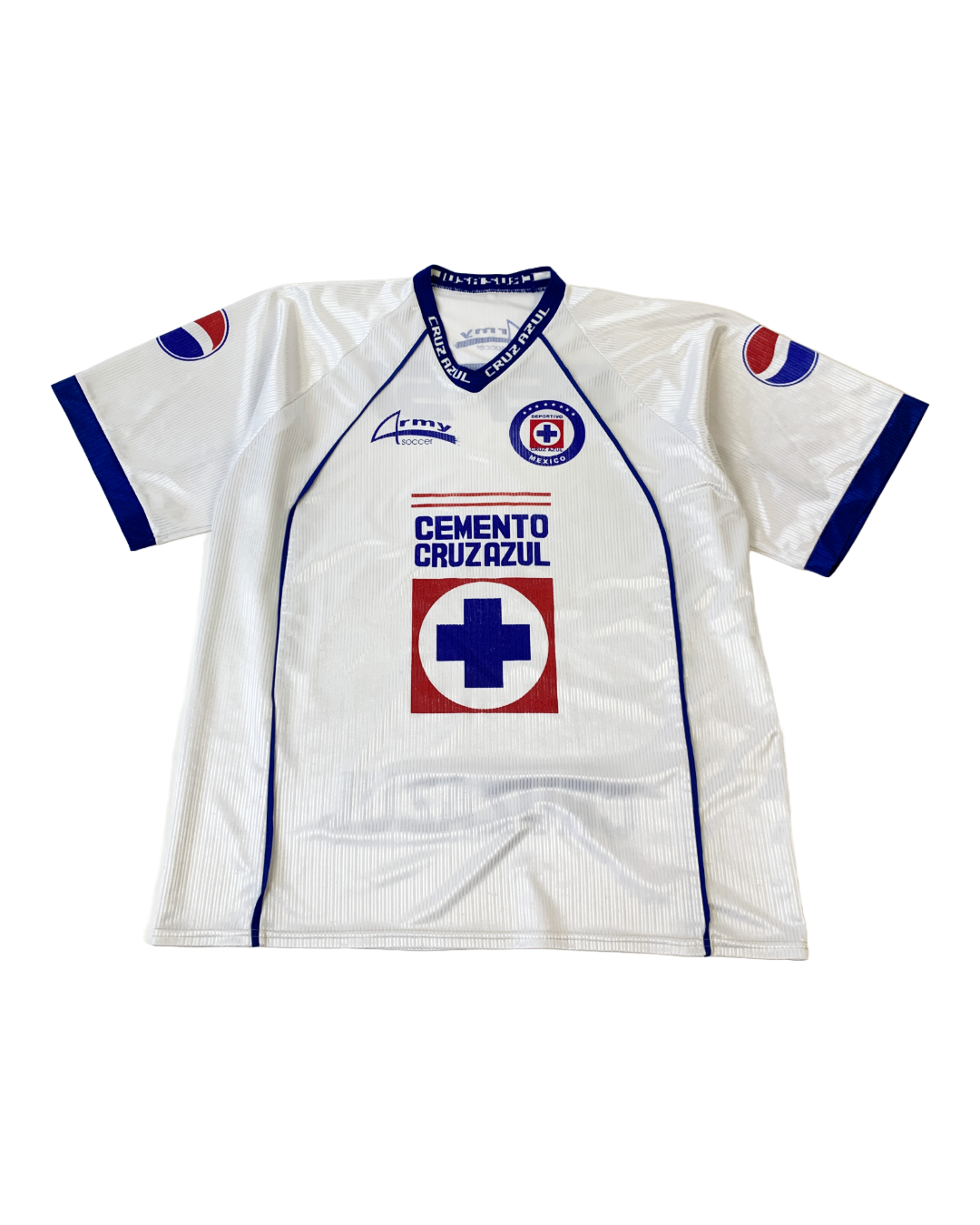 Army Soccer Cruz Azul Vintage Jersey - XL
