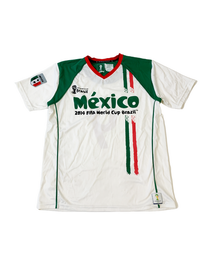 2014 Mexico Brazil World Cup Jersey - L