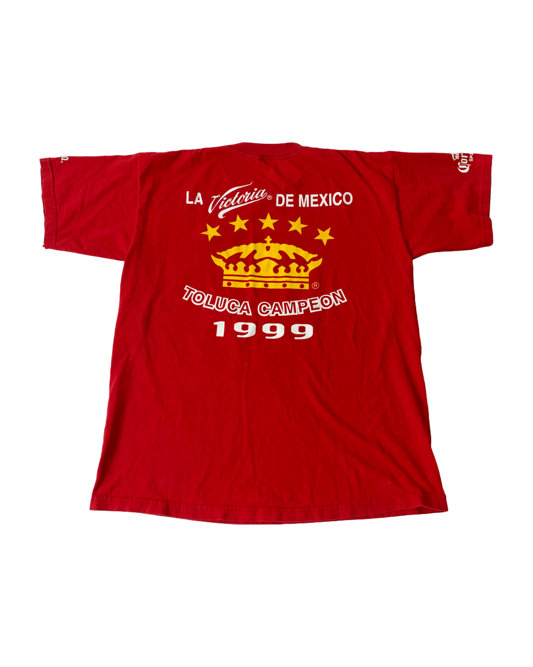 Playera Toluca Campeon 1999 Vintage - L