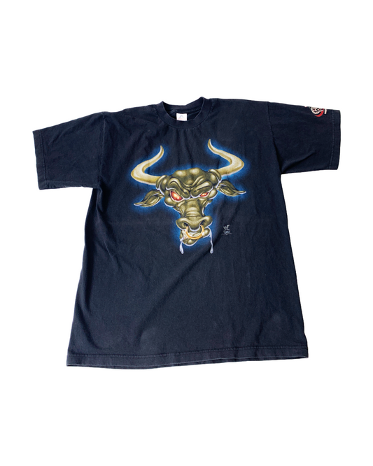 WWF 1998 The Rock Bulls Vintage T-Shirt - L