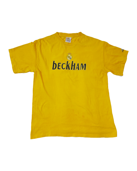 David Beckham Real Madrid Vintage T-Shirt - M