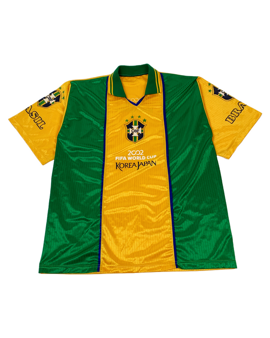 Brasil 2002 Korea Japan Fifa World Cup Vintage Jersey - L