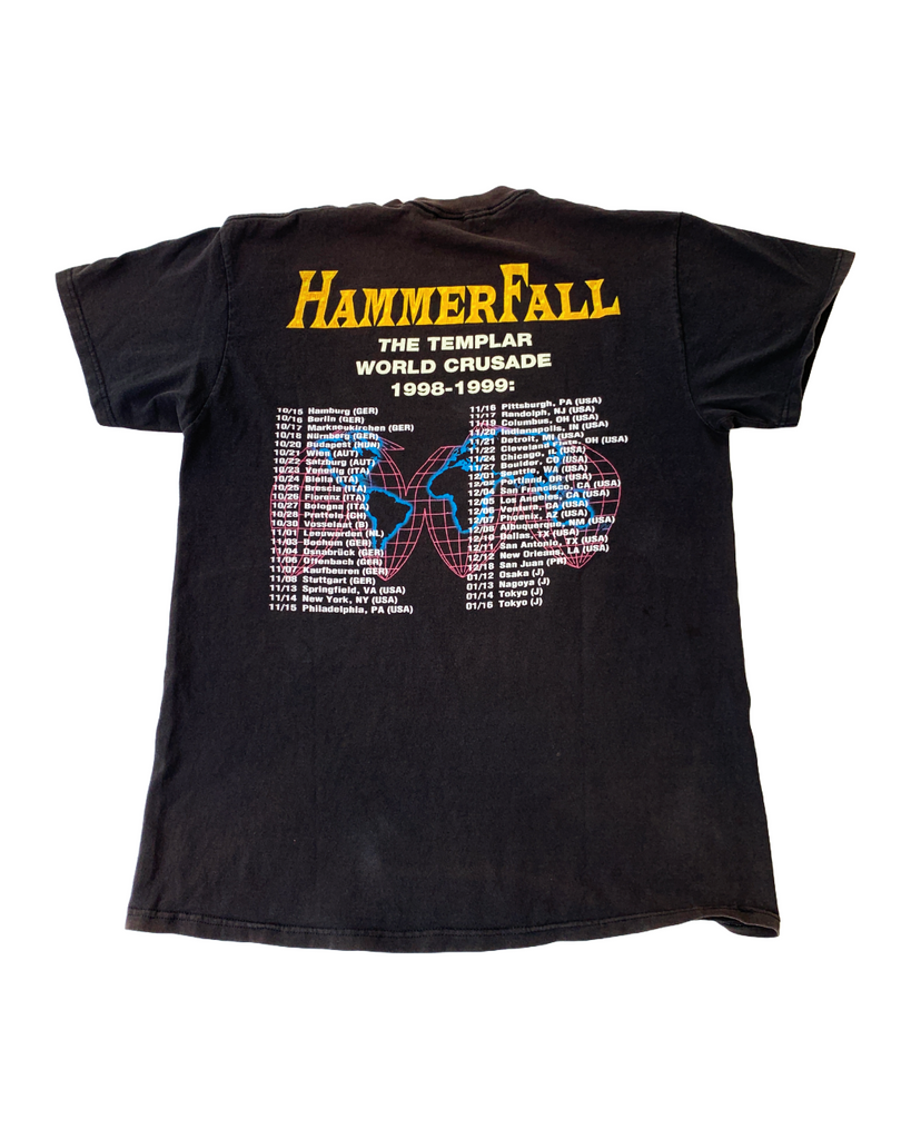 HammerFall 1999 Vintage Tour T Shirt L