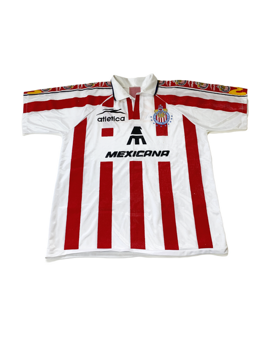 Chivas de Guadalajara Atletica 1998 Vintage Jersey - L