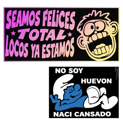 Calcas Chidas Bumper Sticker #1
