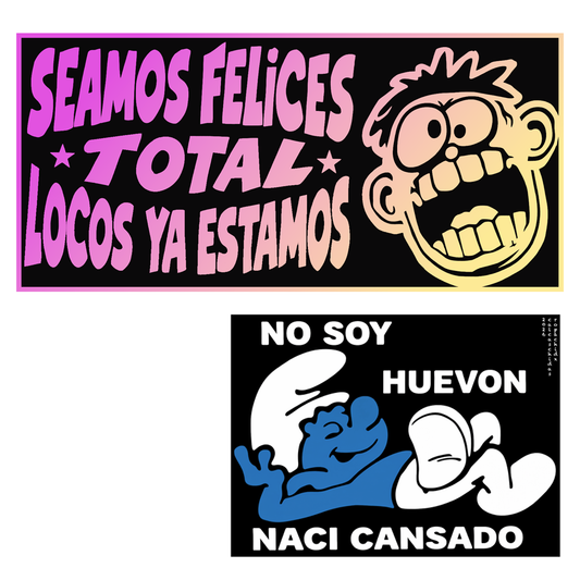 Calcas Chidas Bumper Sticker #1