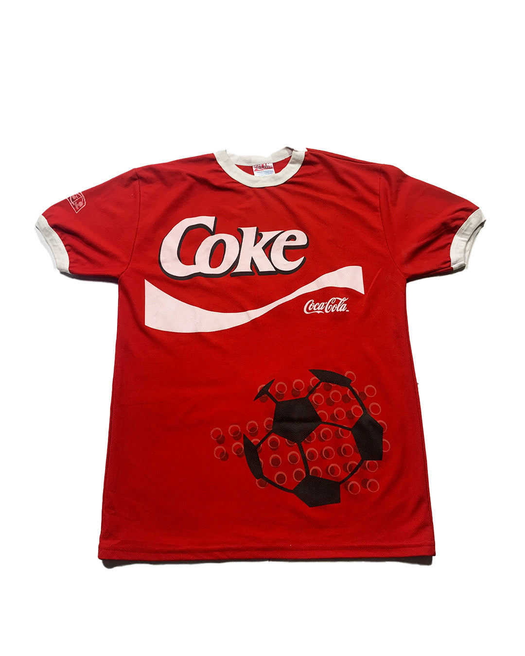 Coke Vintage Ringer Tee - S