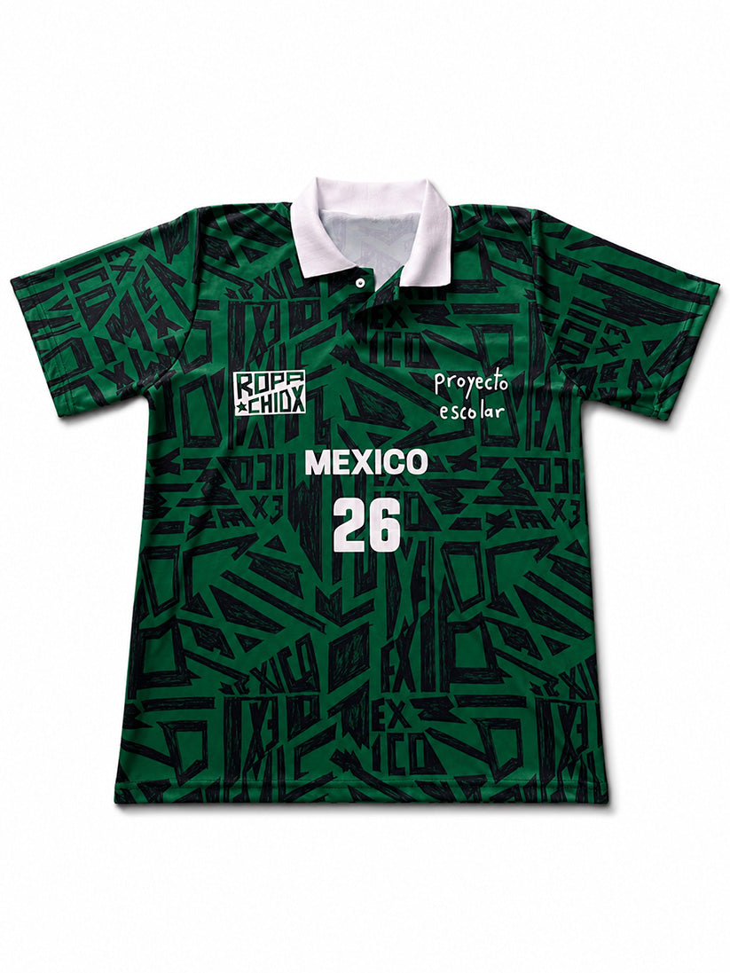 Proyecto Escolar México Jersey - Verde