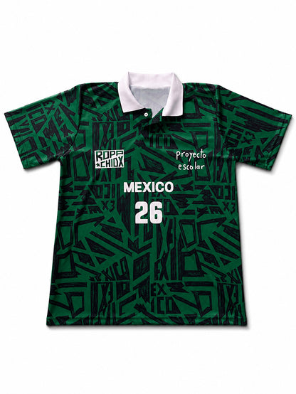 Proyecto Escolar México Jersey - Verde