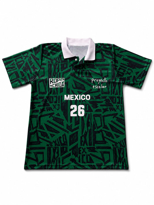 Proyecto Escolar México Jersey - Verde