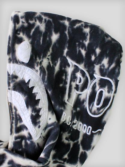 BAPE Shark Hoodie Tie Dye