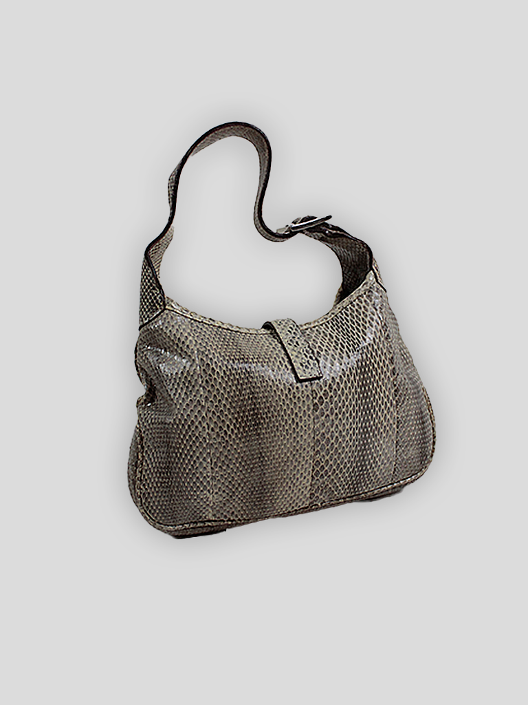 Handbag Gucci Jackie O Snakeskin Vintage
