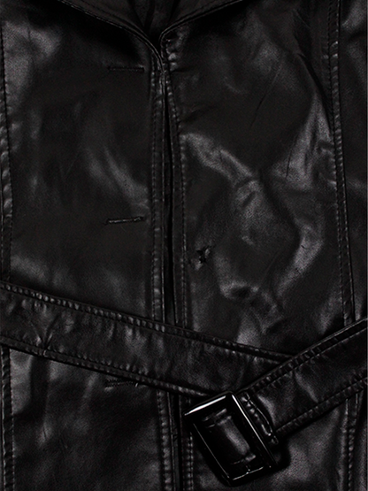 Leather Gabardine