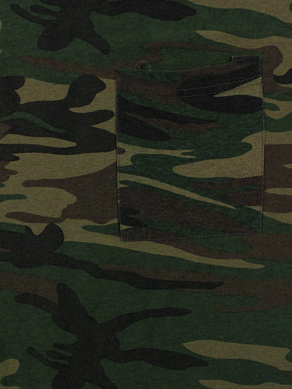 Playera Camo Vintage