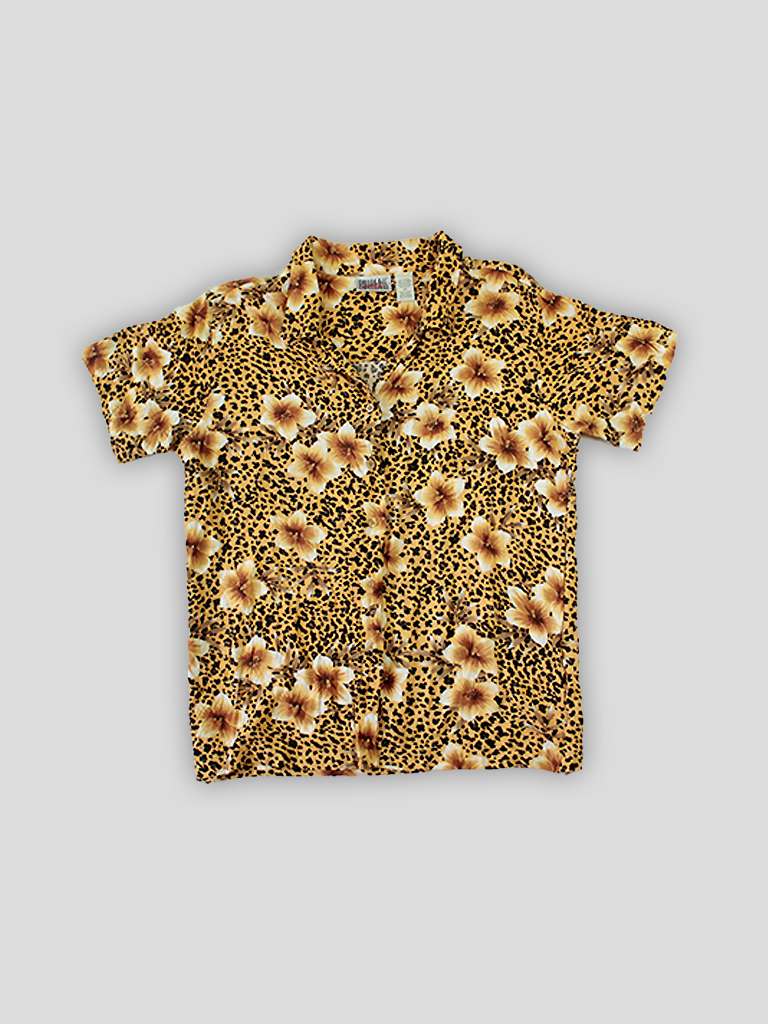 camisa blusa animal print vintage flores verano moda ropa