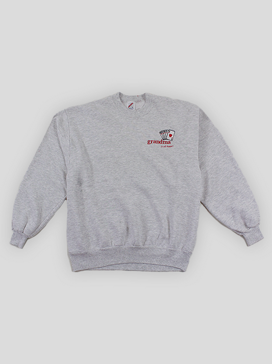 Sudadera Grandma POKER Vintage