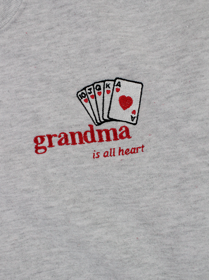 Grandma POKER Vintage Sweatshirt