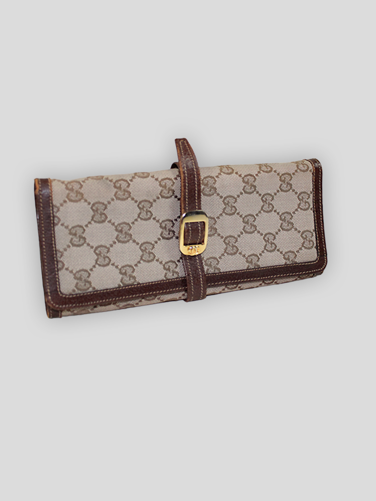 Gucci Monogram Vintage Wallet