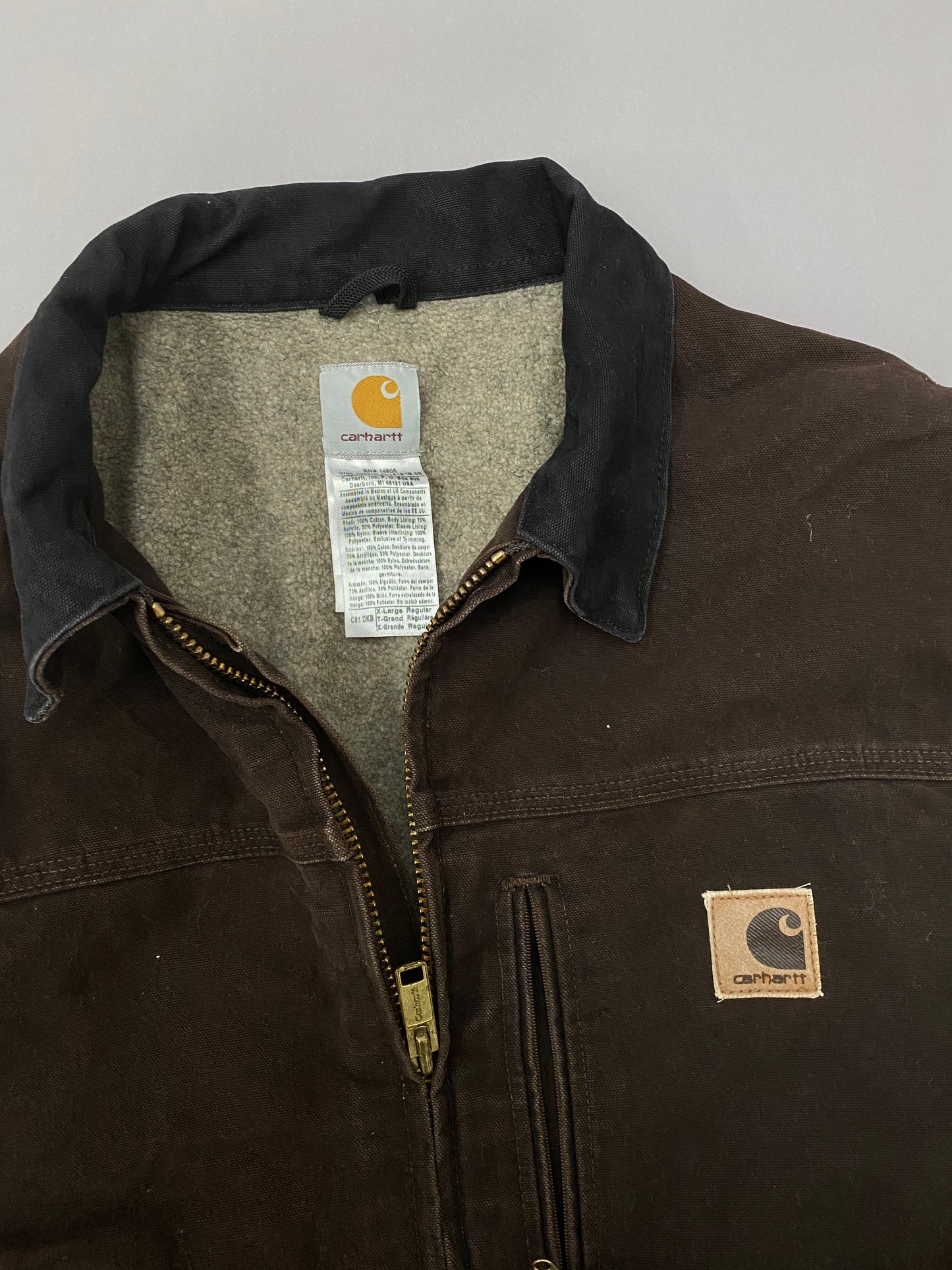 Carhartt Duck Sherpa Vintage Jacket