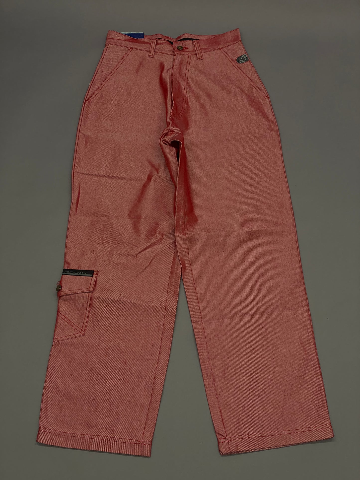 Rocky Vintage Baggy Flash Red Jeans - 30 x 33 (Deadstock)