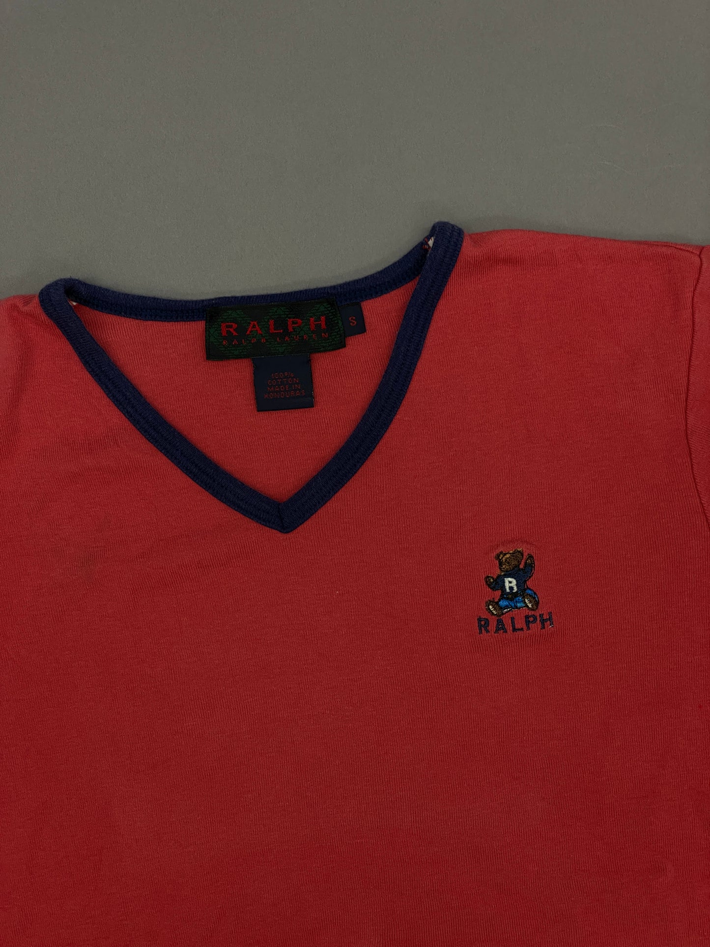 Playera Ralph Lauren Teddy Vintage