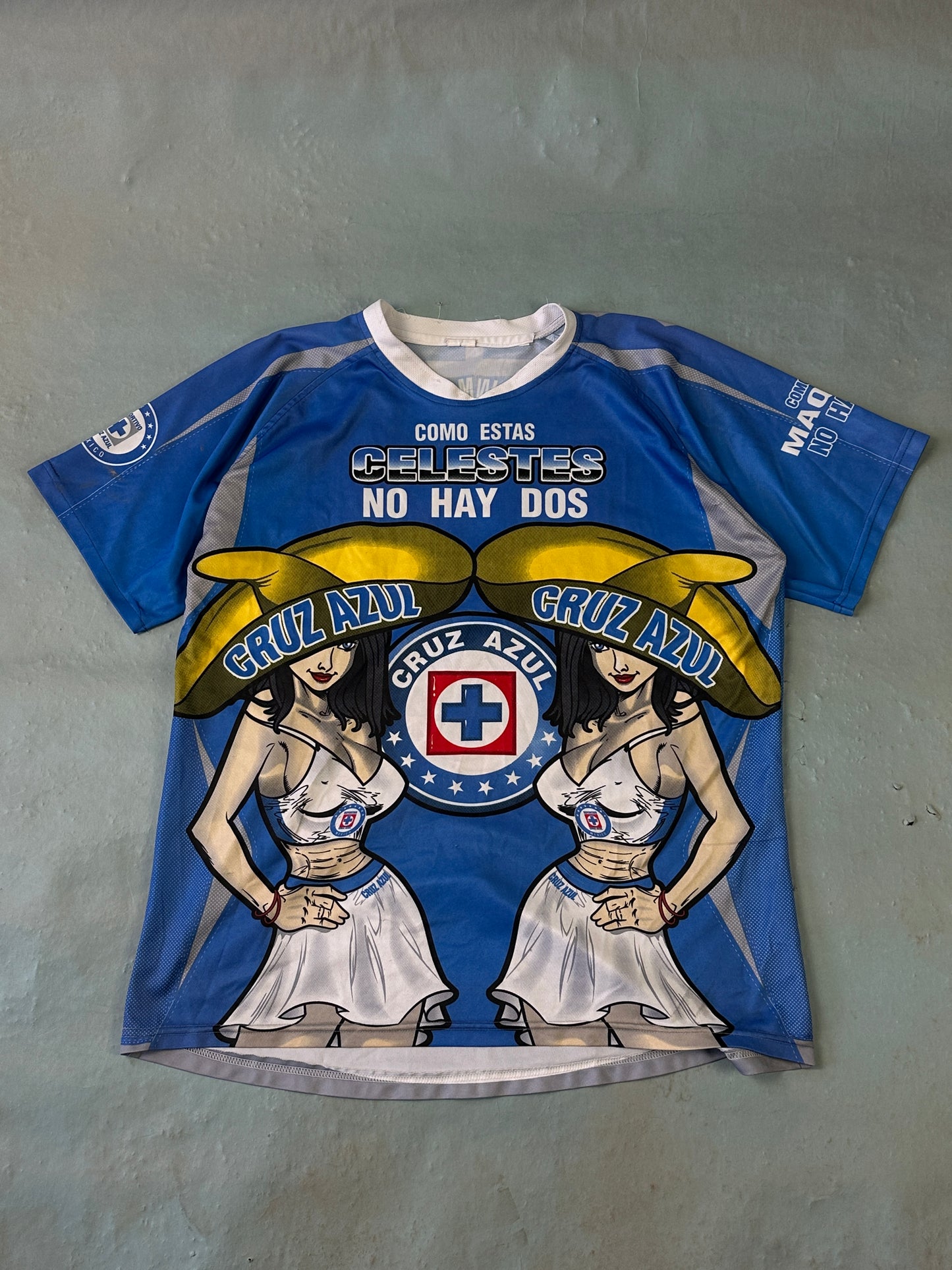 Cruz Azul Celestes Vintage Jersey