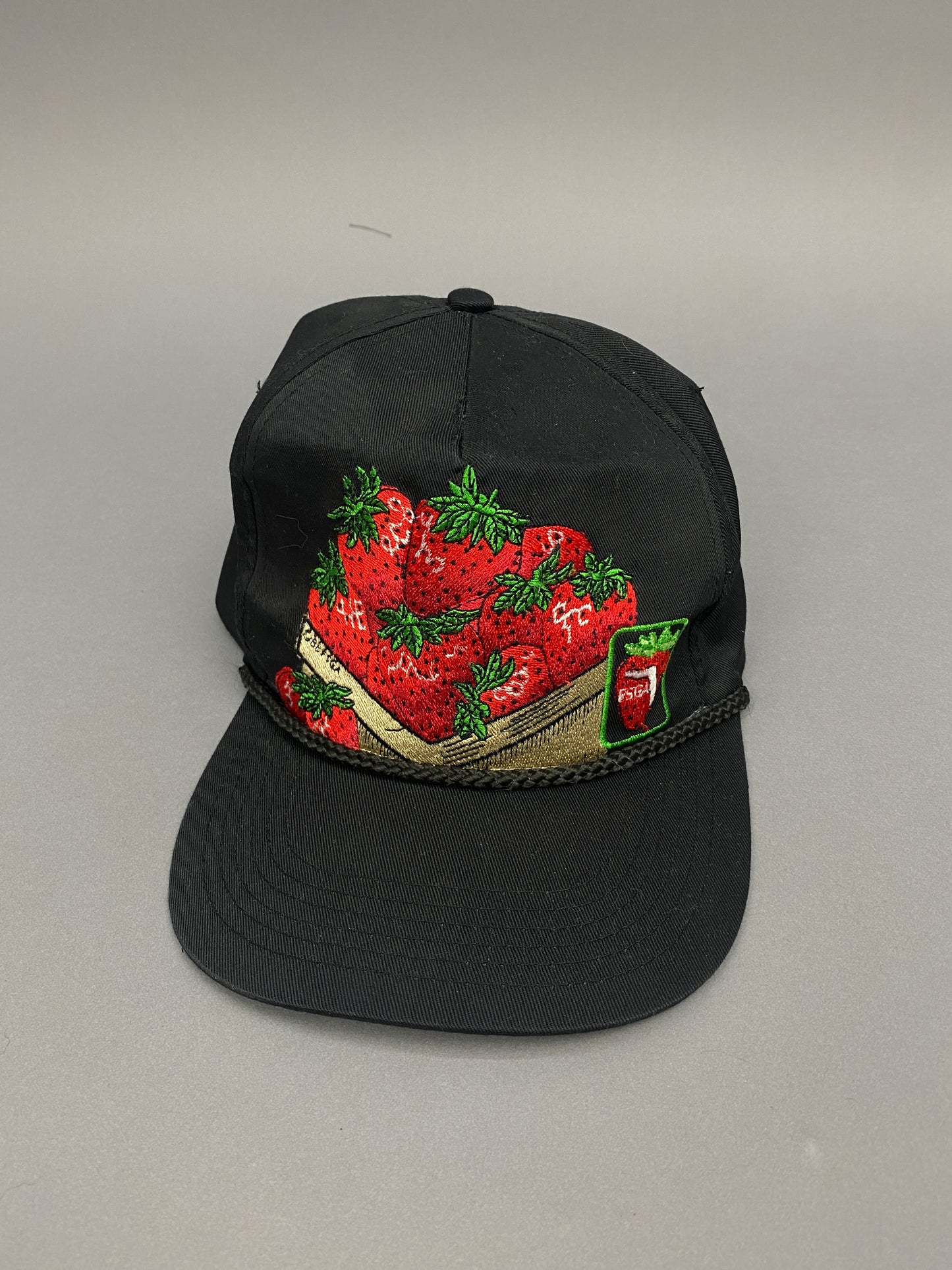 Vintage Strawberries Cap