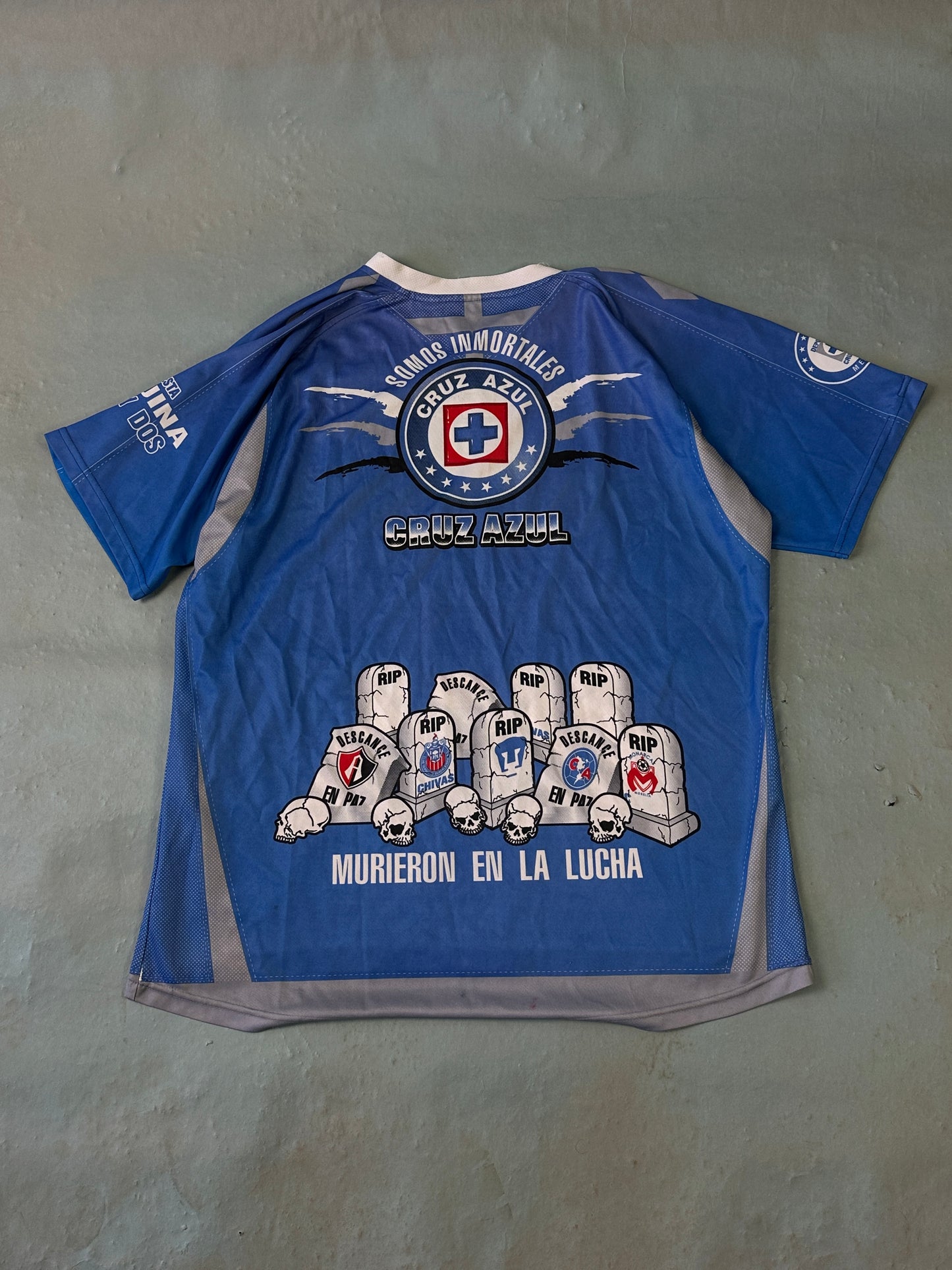 Cruz Azul Celestes Vintage Jersey