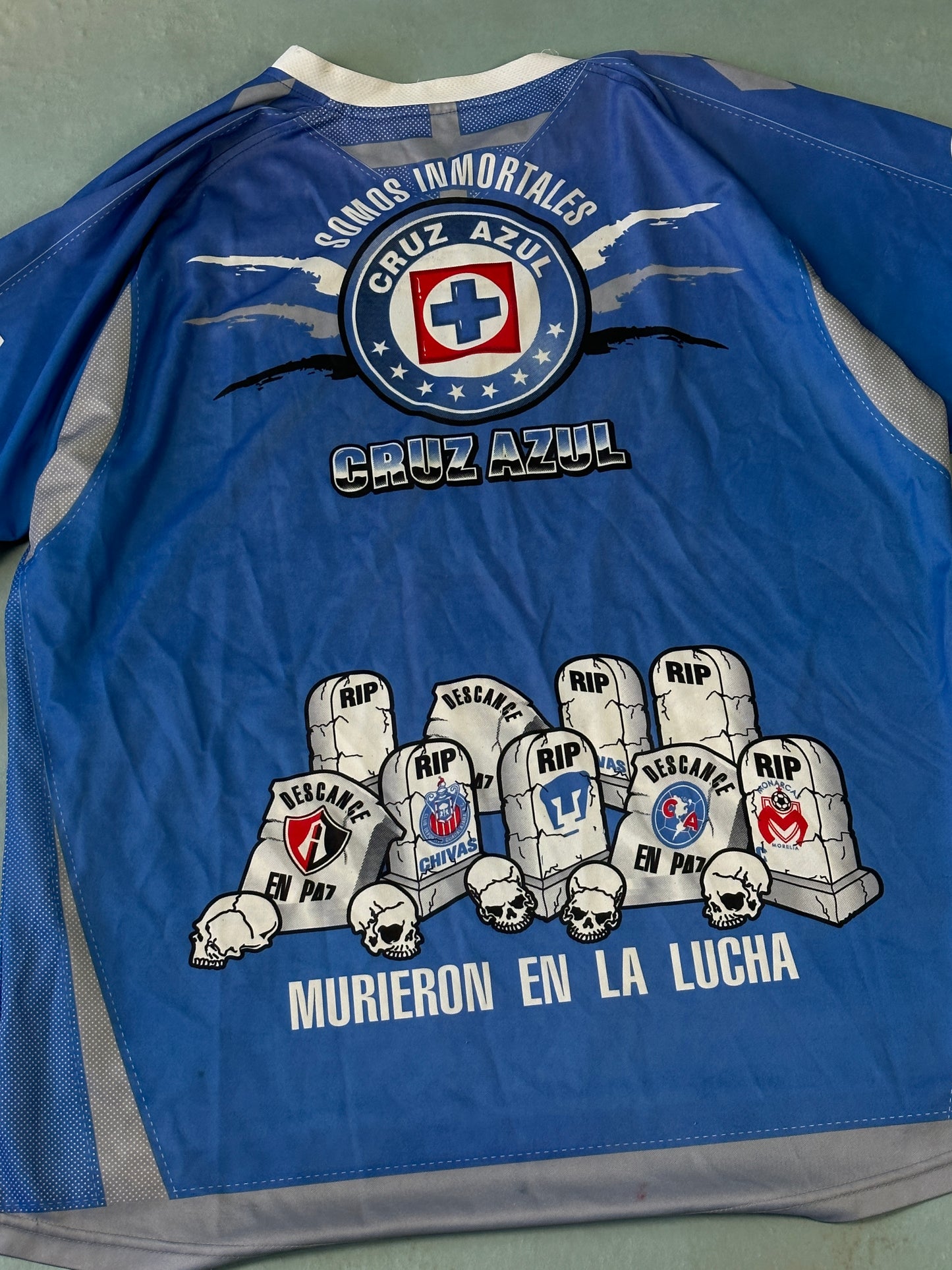 Cruz Azul Celestes Vintage Jersey