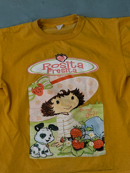 Playera Rosita Fresita Vintage BabyTee