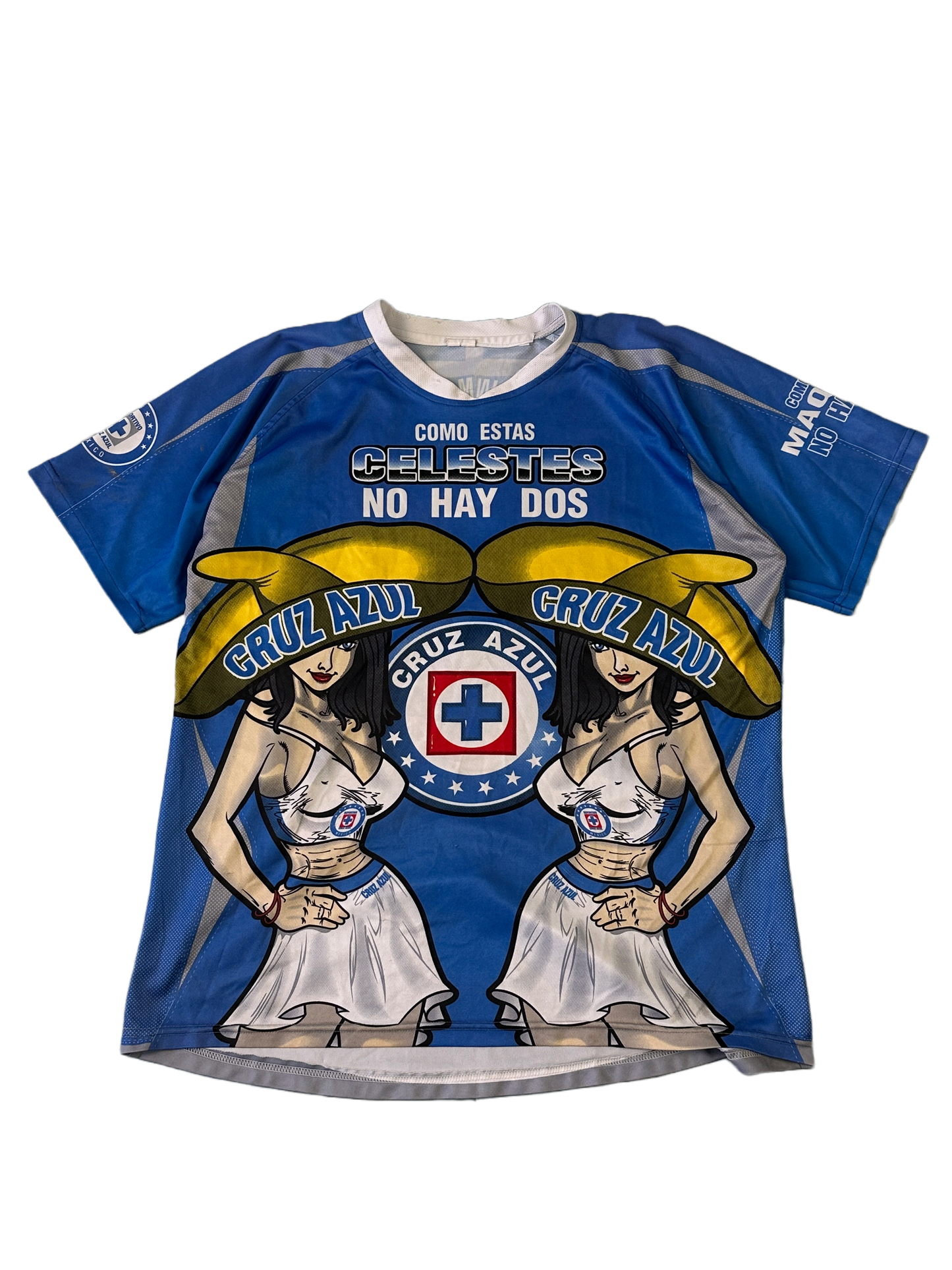 Cruz Azul Celestes Vintage Jersey