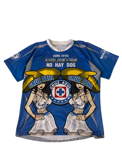 Jersey Cruz Azul Celestes Vintage